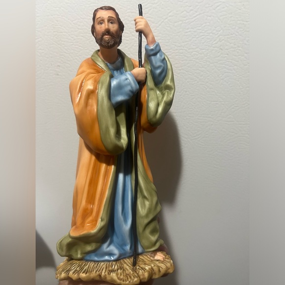 Franklin Mint Joseph The Nativity Ceramic Figurine Vintage 1989 - No Box - Picture 1 of 7